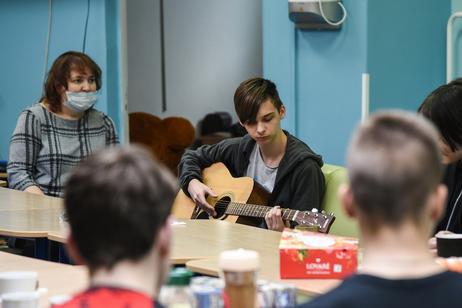 Посетили наших друзей из Республиканского реабилитационного центра для детей инвалидов