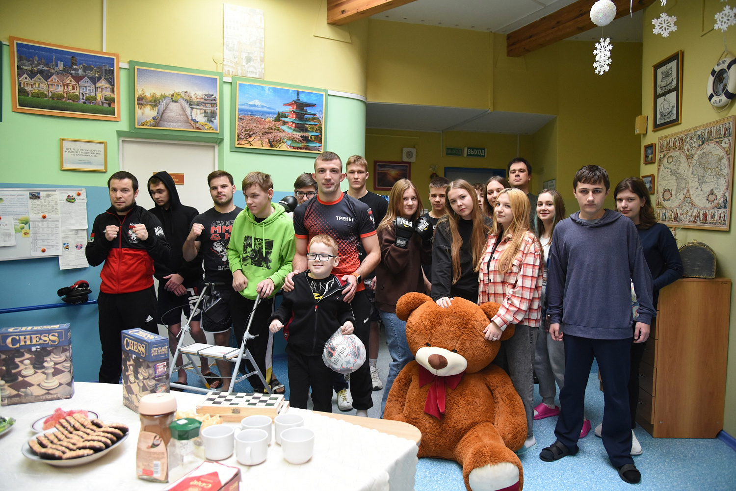 Посетили наших друзей из Республиканского реабилитационного центра для детей инвалидов