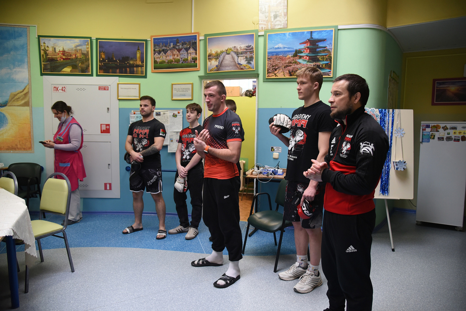 Посетили наших друзей из Республиканского реабилитационного центра для детей инвалидов