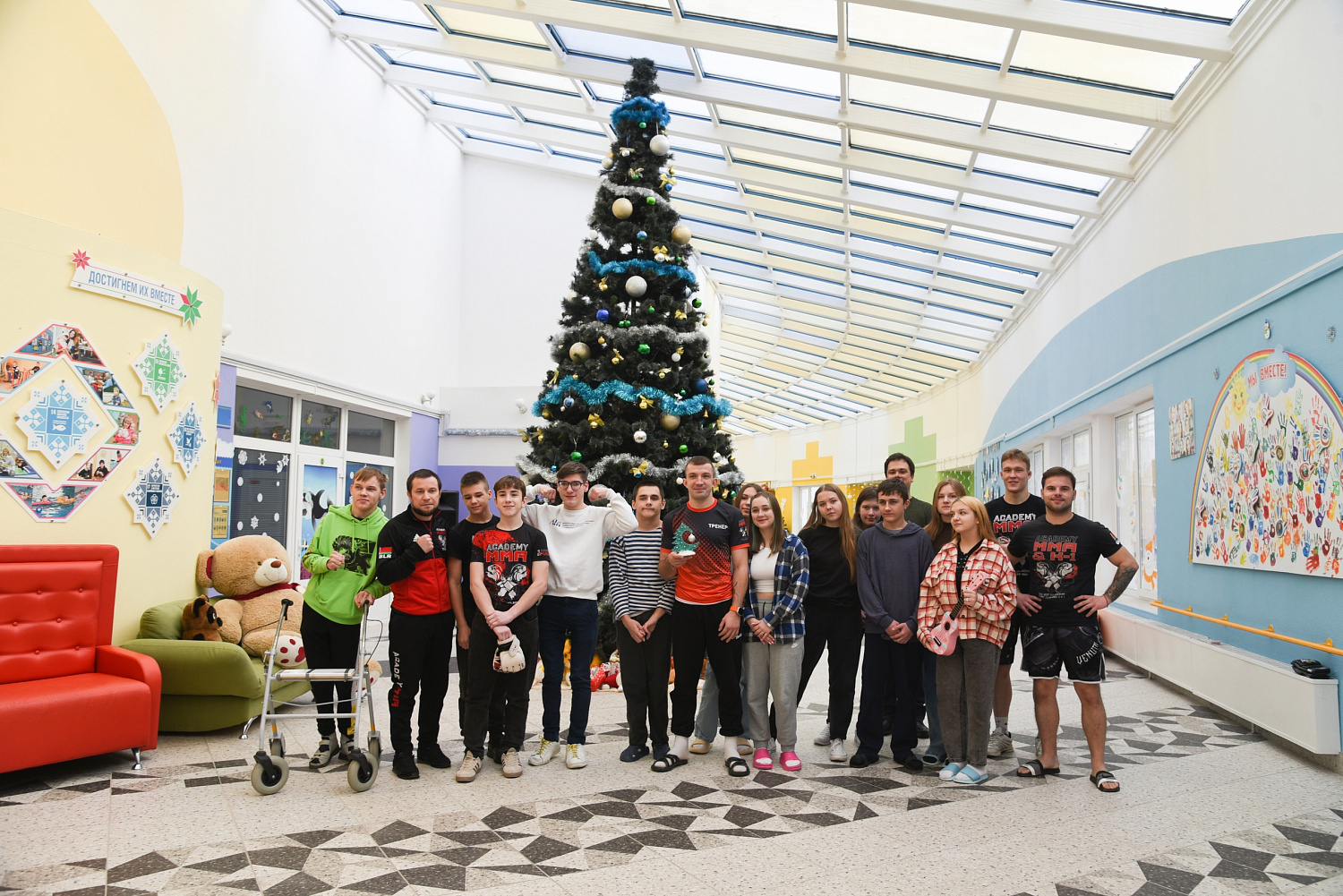 Посетили наших друзей из Республиканского реабилитационного центра для детей инвалидов