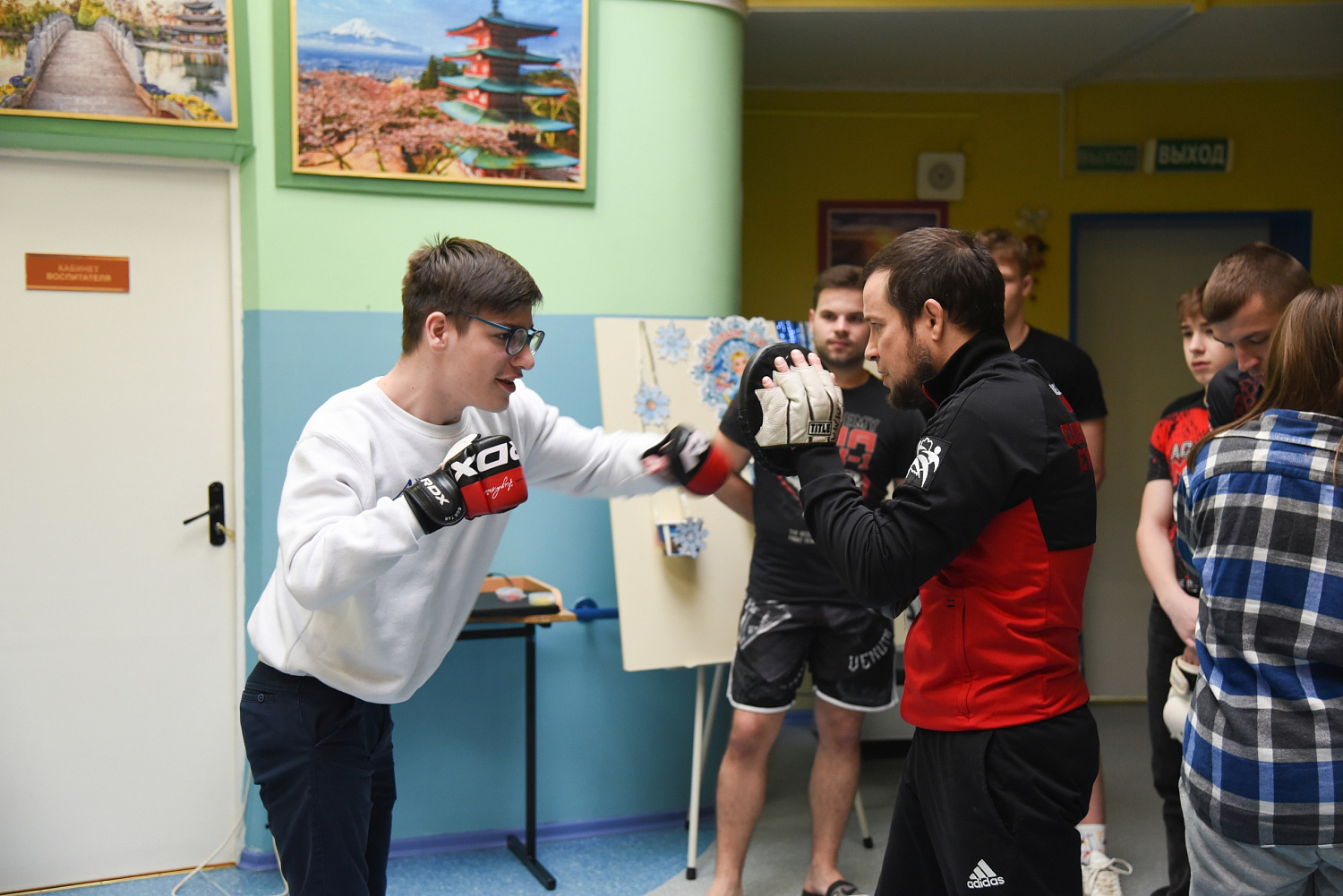 Посетили наших друзей из Республиканского реабилитационного центра для детей инвалидов