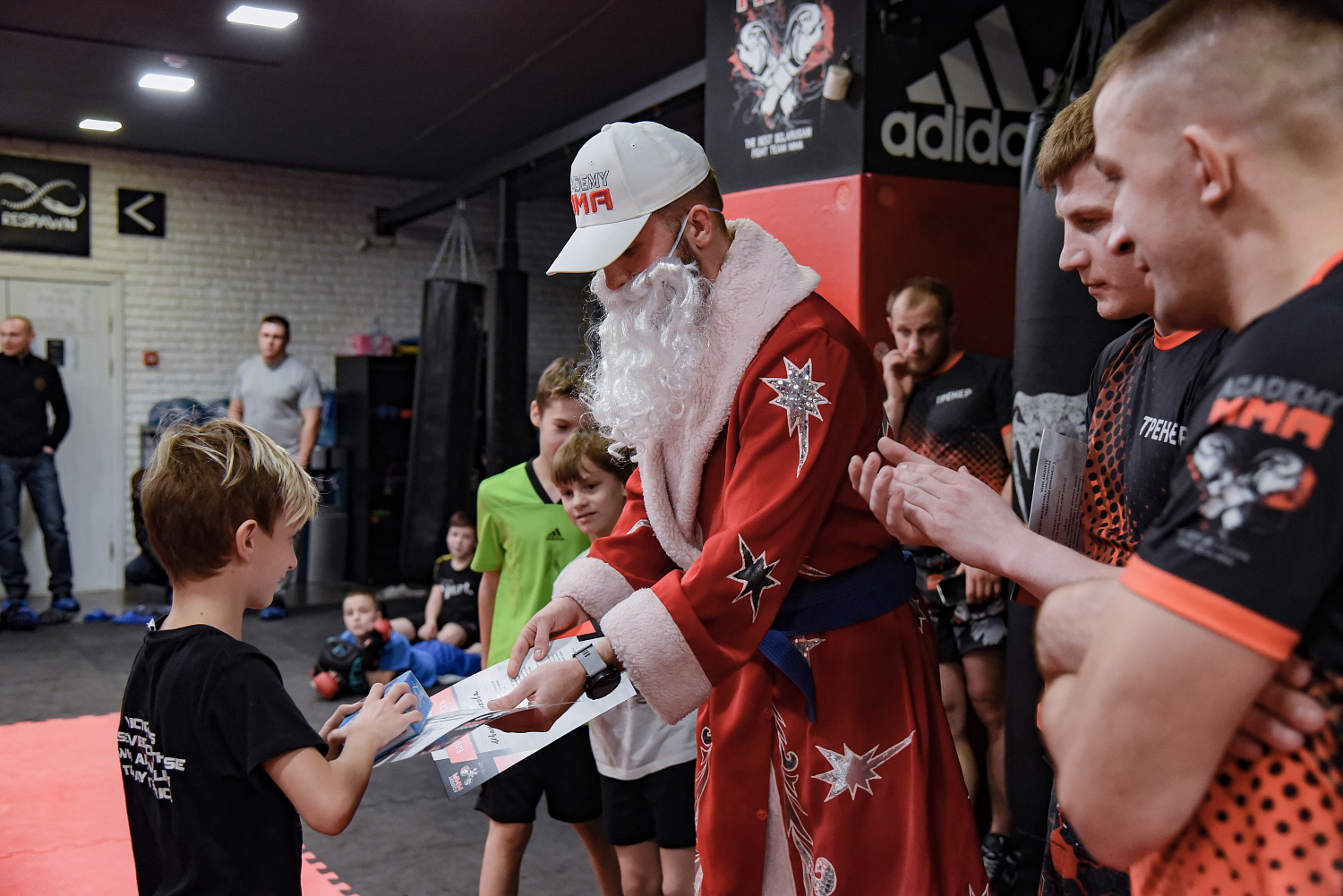 Фотогалерея Детских рождественских спаррингов